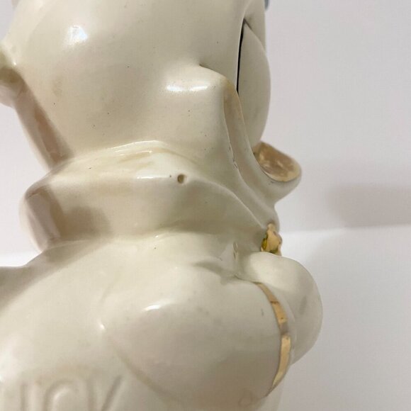 Vtg Donald Duck Creamer Pitcher Walt Disney USA Mid Century Kitchen Flaws - Picture 7 of 16